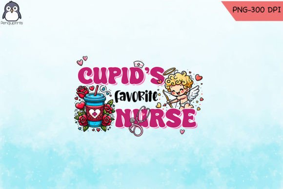 Download Cupid's Favorite Nurse Valentine PNG - Cupid Collection