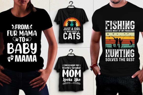 Download T-Shirt Design-Vintage Sunset - Set Collection
