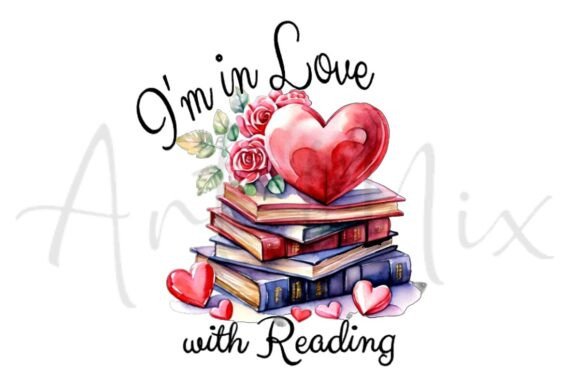Download I'm in Love with Reading Valentine Png - Reading valentine png Collection