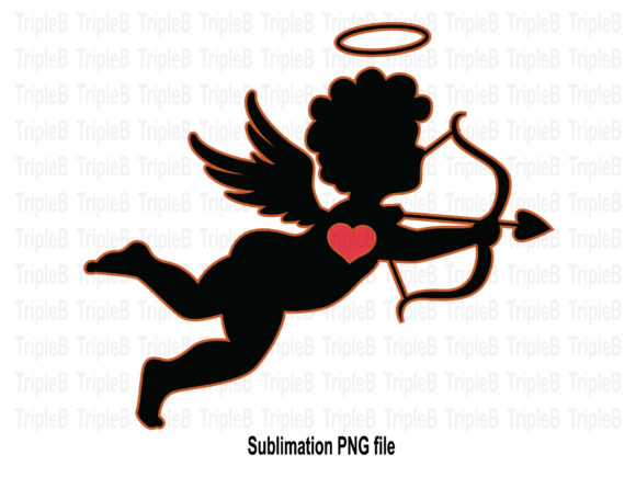 Download Cupid Heart Love Valentine's Sublimation - Cupid Collection