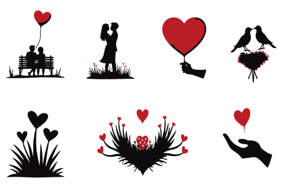 Download Valentine Vector Sets - Set Collection