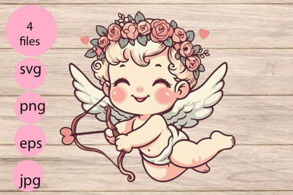 Download Cupid Svg,eps,png,clipart,sublimation - Cupid Collection