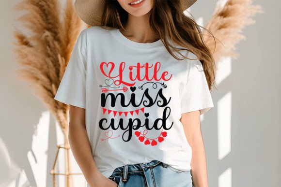 Download Little Miss Cupid SVG Design - Cupid Collection