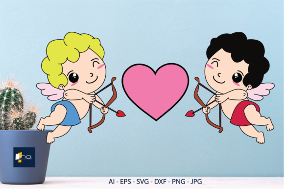 Download Valentines Day - Cupid Love Sublimation - Cupid Collection