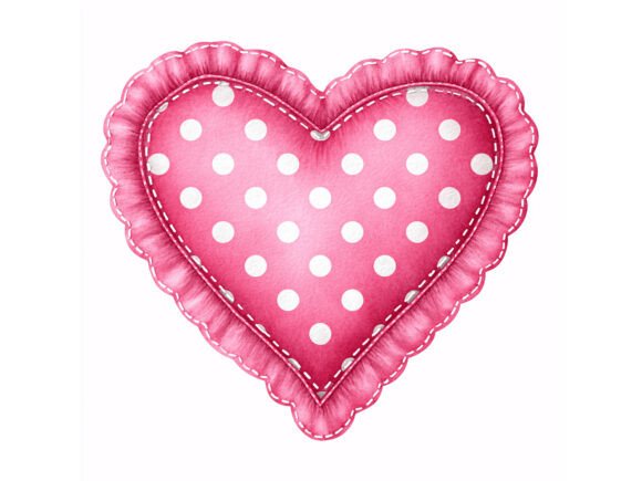 Download 14 Pink Heart Valentine JPG Set - Set Collection