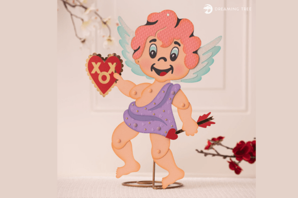 Download Cutey Jointed Cupid SVG - Cupid Collection